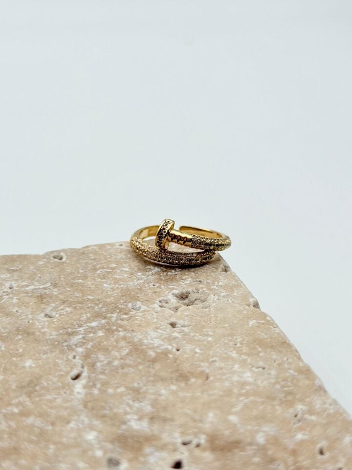 Steel Ring (Adjustable) // RING-1902