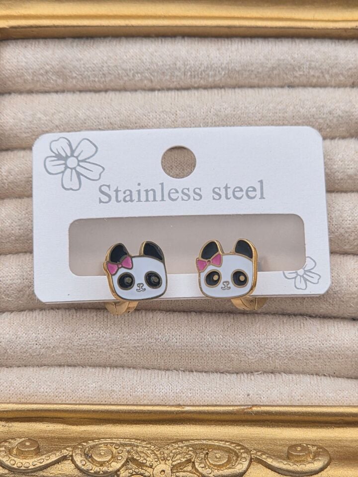 Cerrahi Çelik Çocuk Küpesi // KÜPE-4031