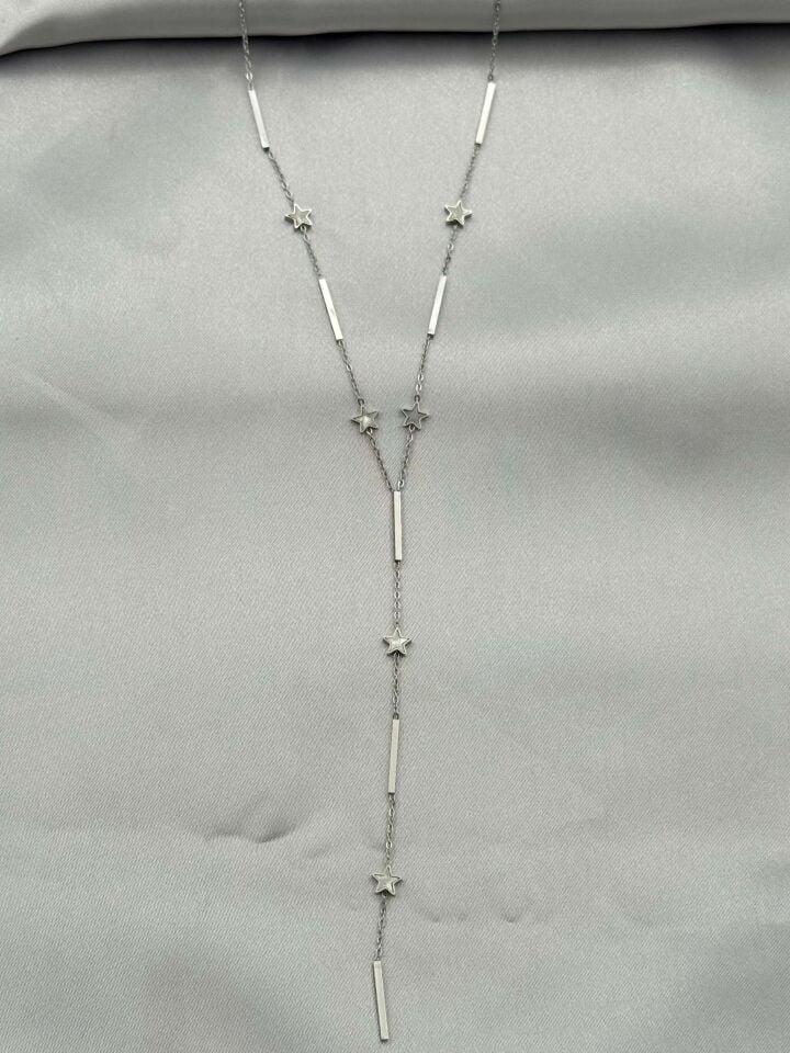 Çelik Y Kolye 45cm // KOLYE-4989