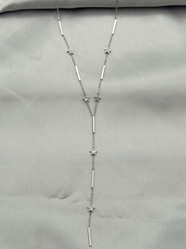 Çelik Y Kolye 45cm // KOLYE-4989