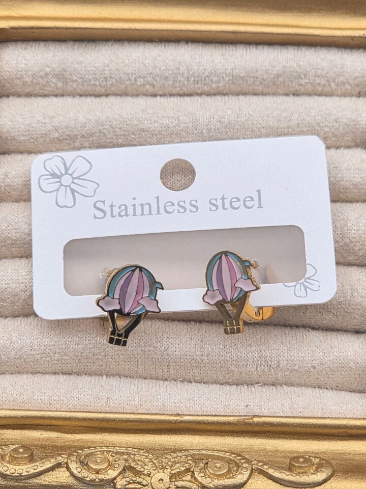 Cerrahi Çelik Çocuk Küpesi // KÜPE-4032