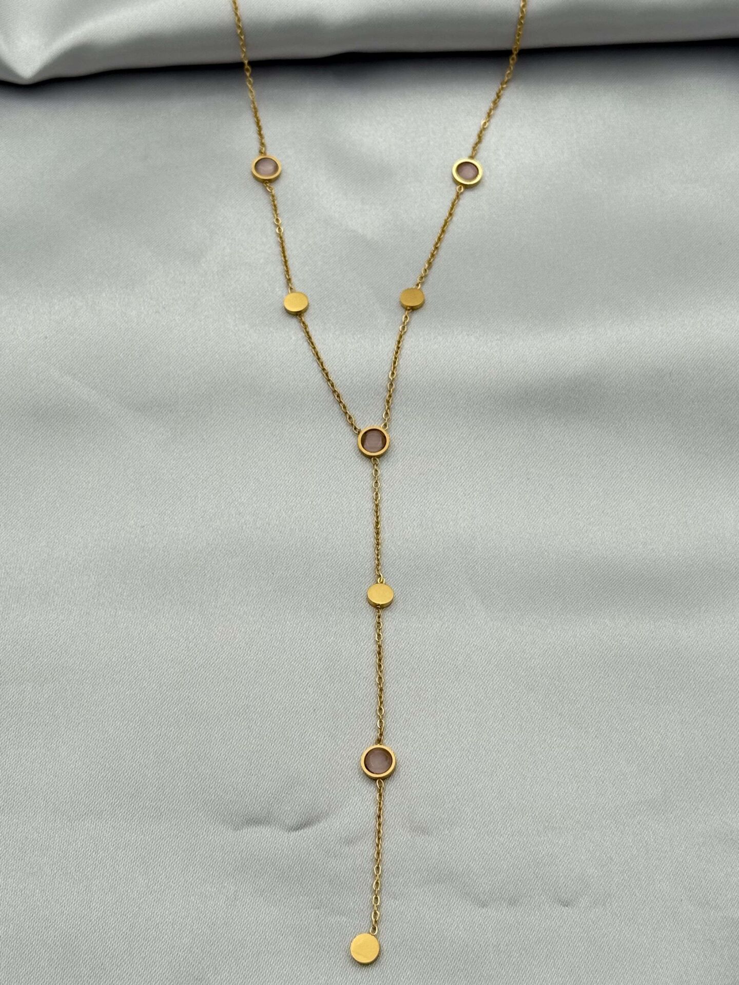 Çelik Y Kolye 45cm // KOLYE-4991