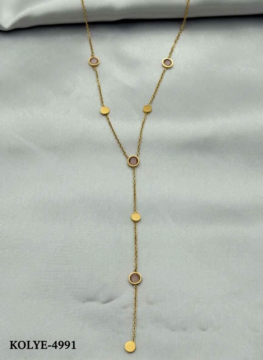 Çelik Y Kolye 45cm // KOLYE-4991