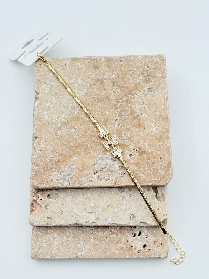 VIP Letter Bracelet // WRIST-6024