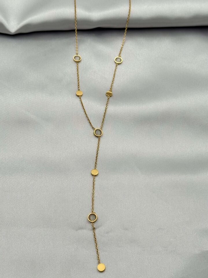 Çelik Y Kolye 45cm // KOLYE-4995