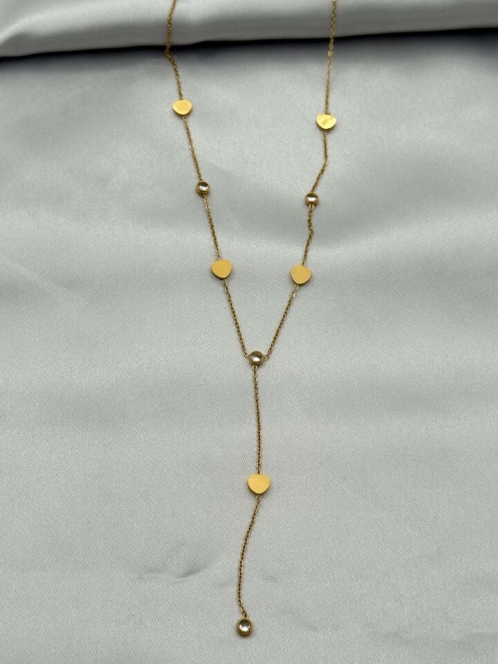 Çelik Y Kolye 45cm // KOLYE-4996