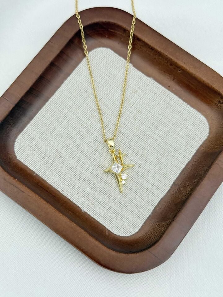 Çelik Kolye 45cm // KOLYE-6646