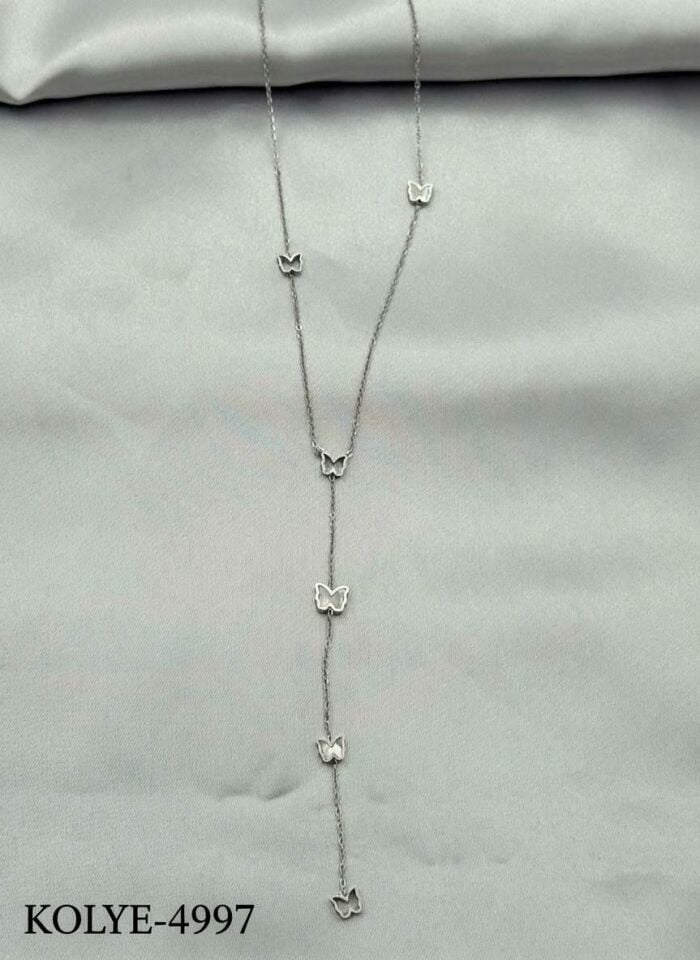Çelik Y Kolye 45cm // KOLYE-4997