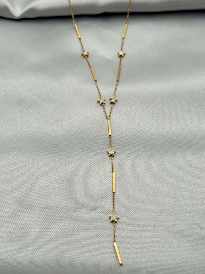 Çelik Y Kolye 45cm // KOLYE-5000