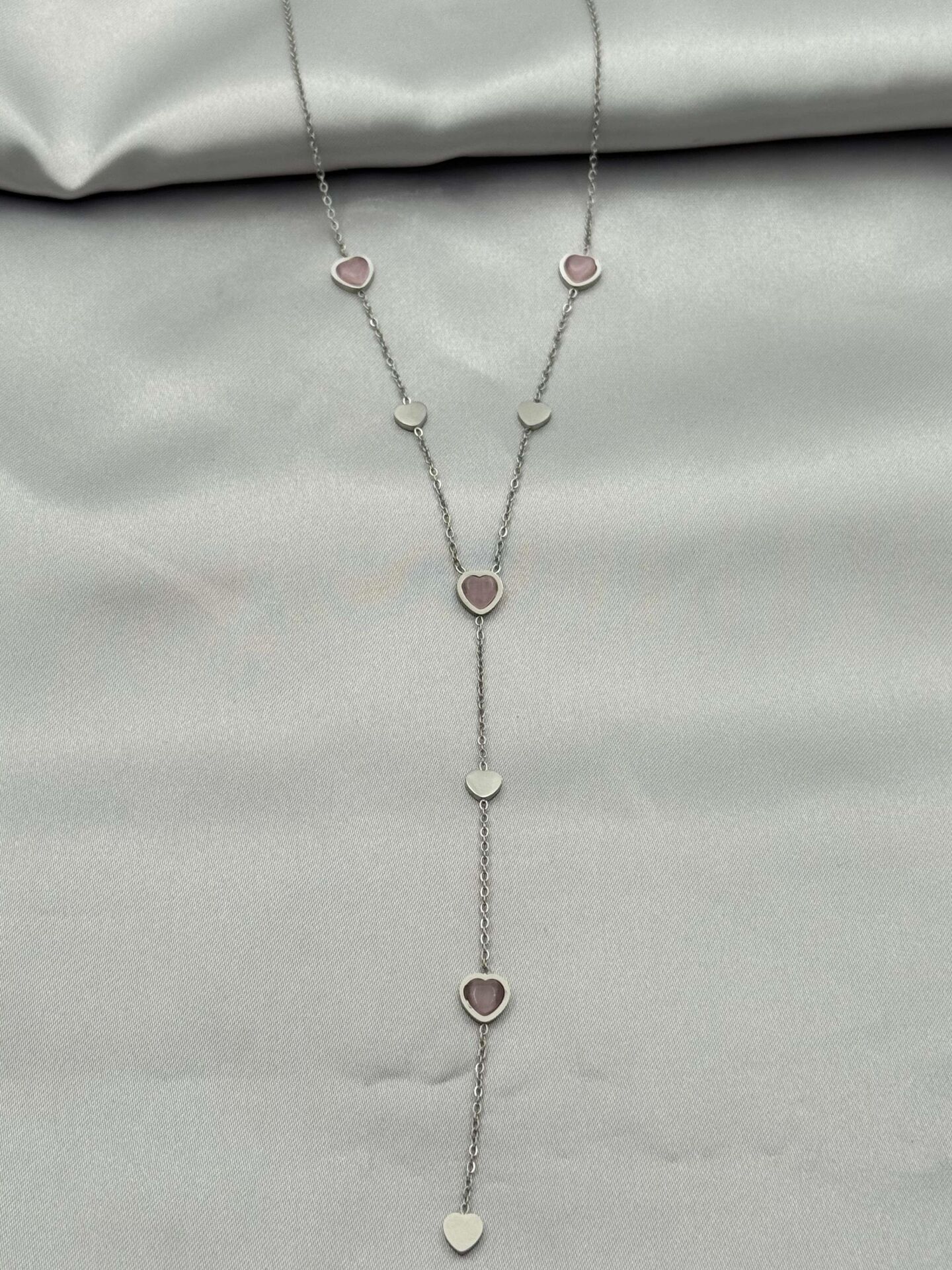 Çelik Y Kolye 45cm // KOLYE-5001