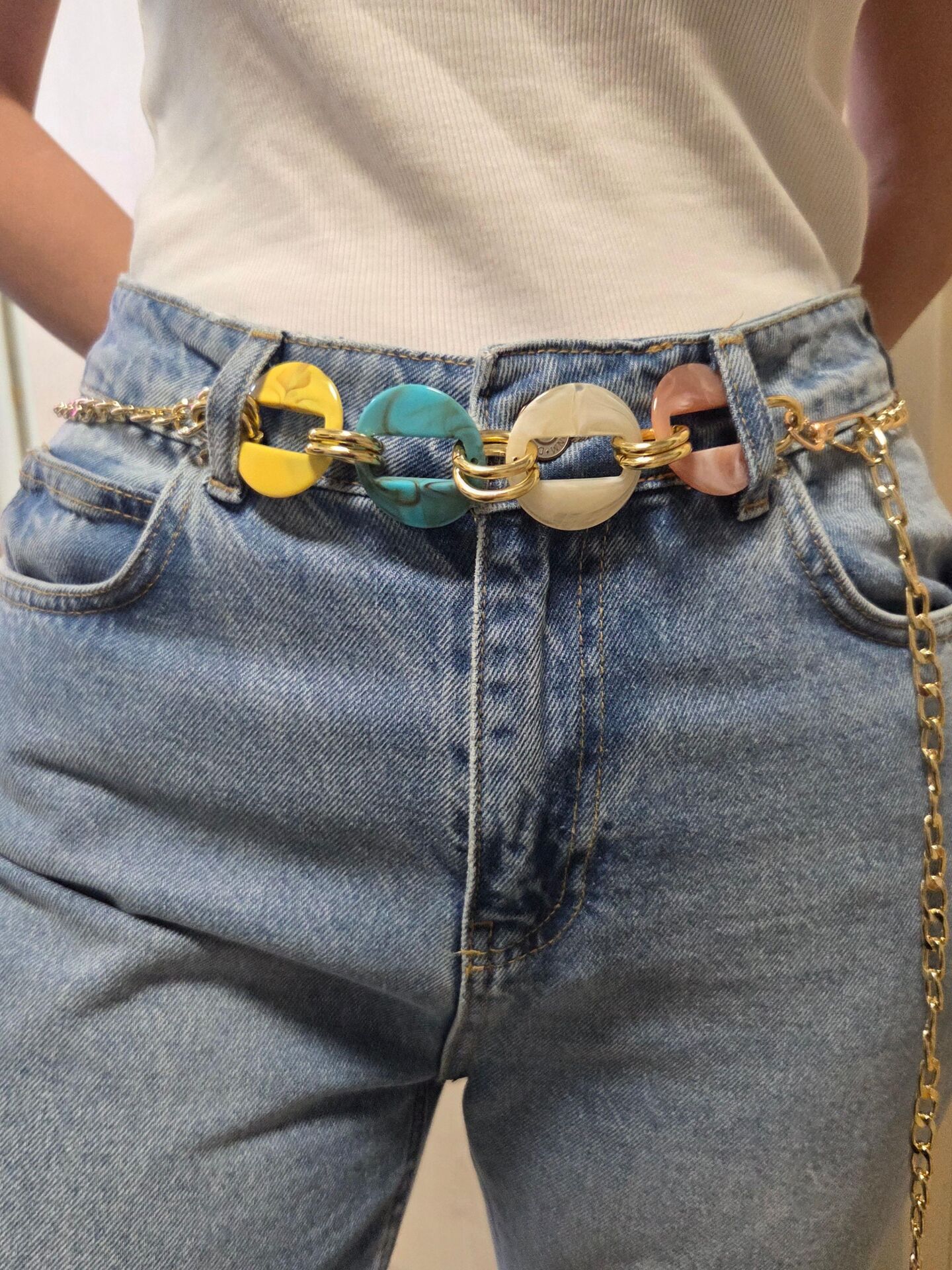 Desenli Bel Kemeri Zincir Kemer // PİER-090