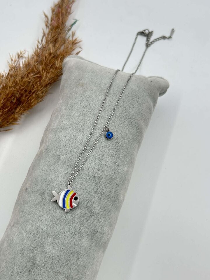 Çelik Kolye 45cm // KOLYE-4336