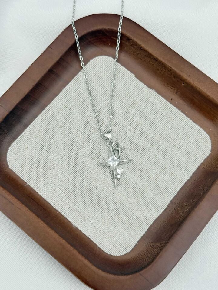 Çelik Kolye 45cm // KOLYE-6652