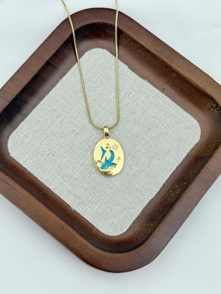 Çelik Kolye 45cm // KOLYE-6673