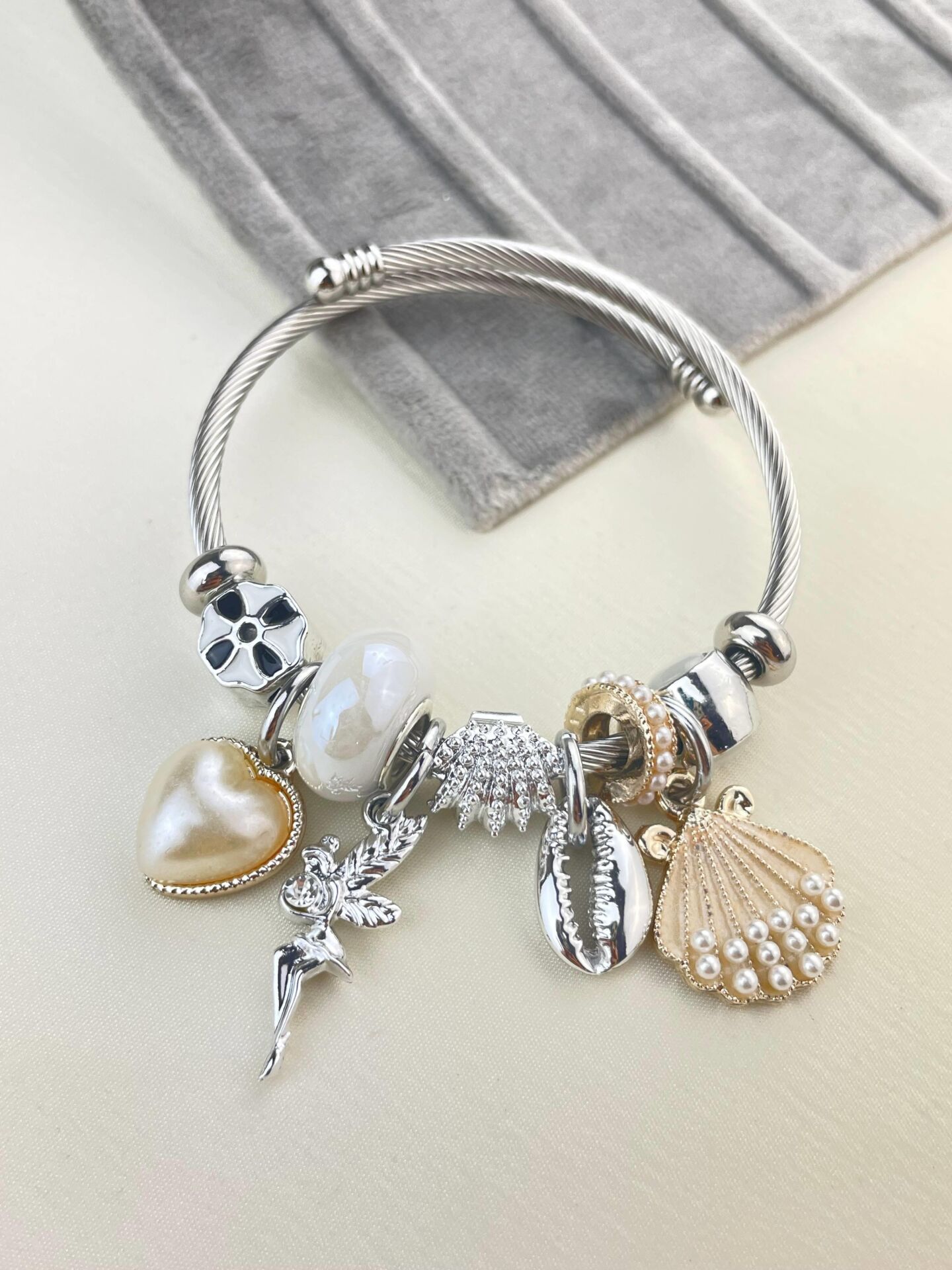 Çelik Pandora Bileklik (Silver)