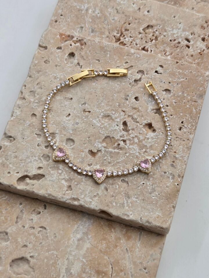 Çelik Motifli Su Yolu Bileklik // BILEK-6397