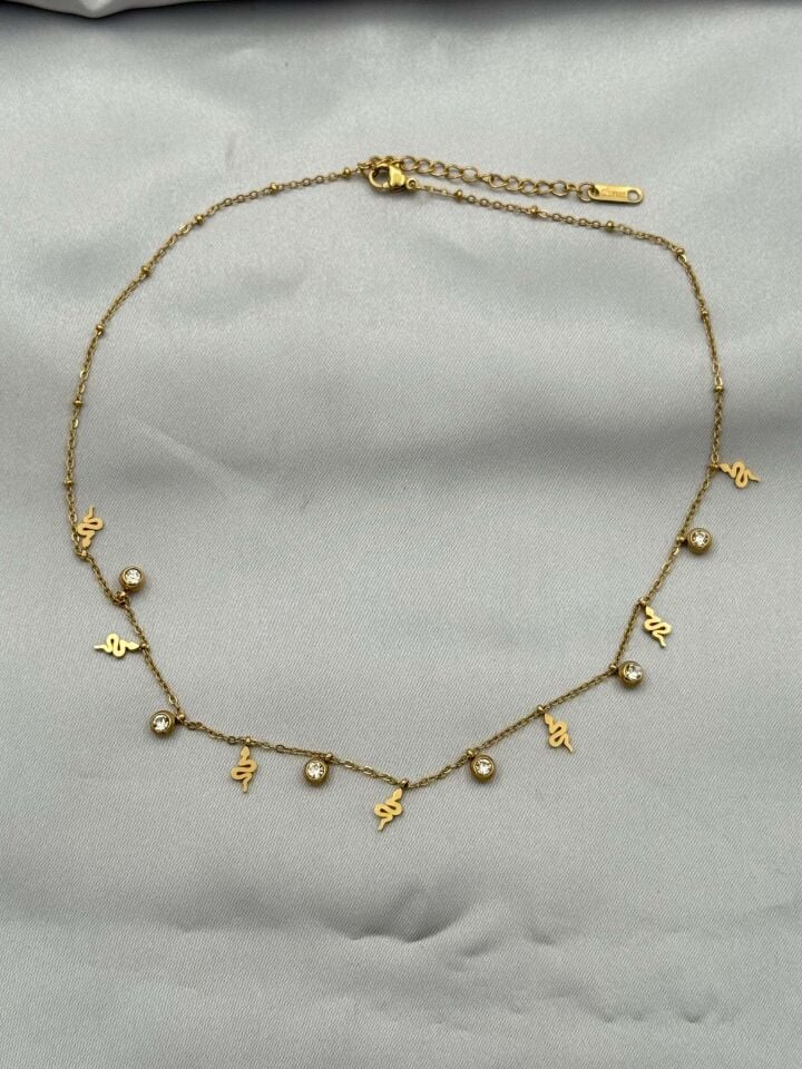 Çelik Kolye 45cm // KOLYE-5028