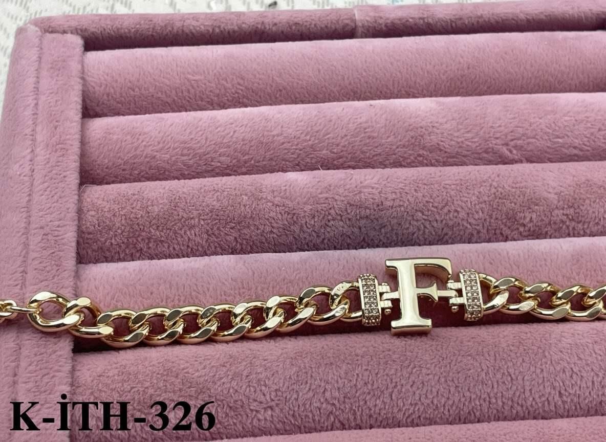 VİP Harf Bileklik (F)