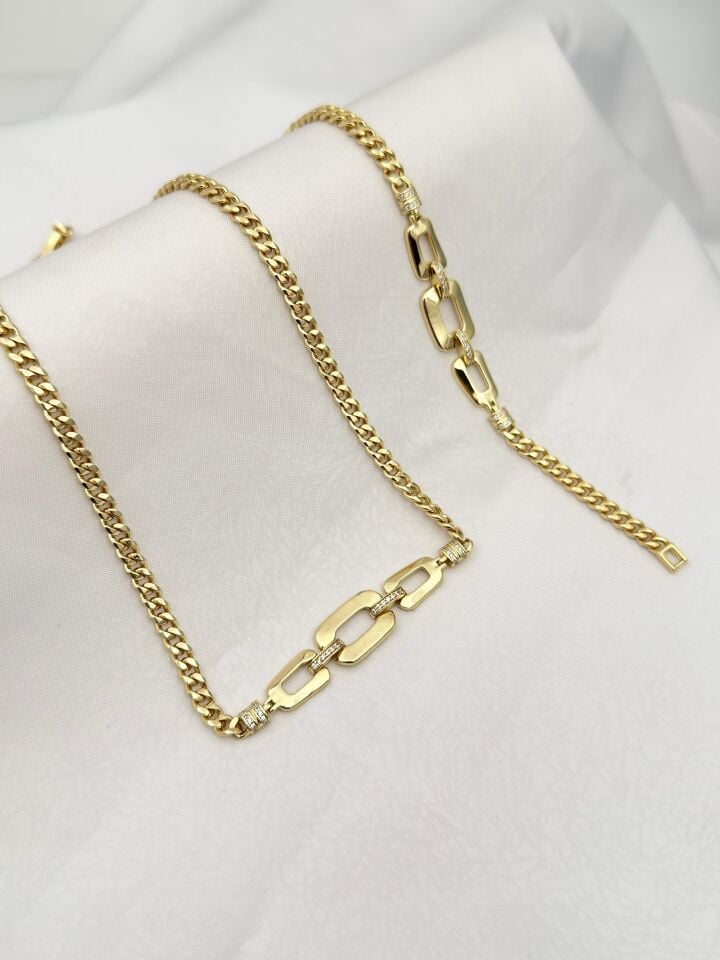 XUPING Kolye Bileklik Set // KOLYE-6567