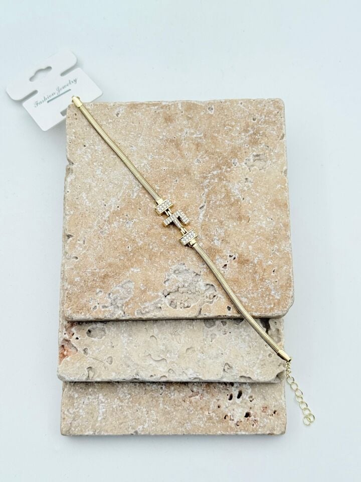 VIP Letter Bracelet // WRIST-6014