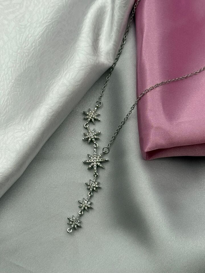Stahl Y-Modell Halskette // NECKLACE-5586