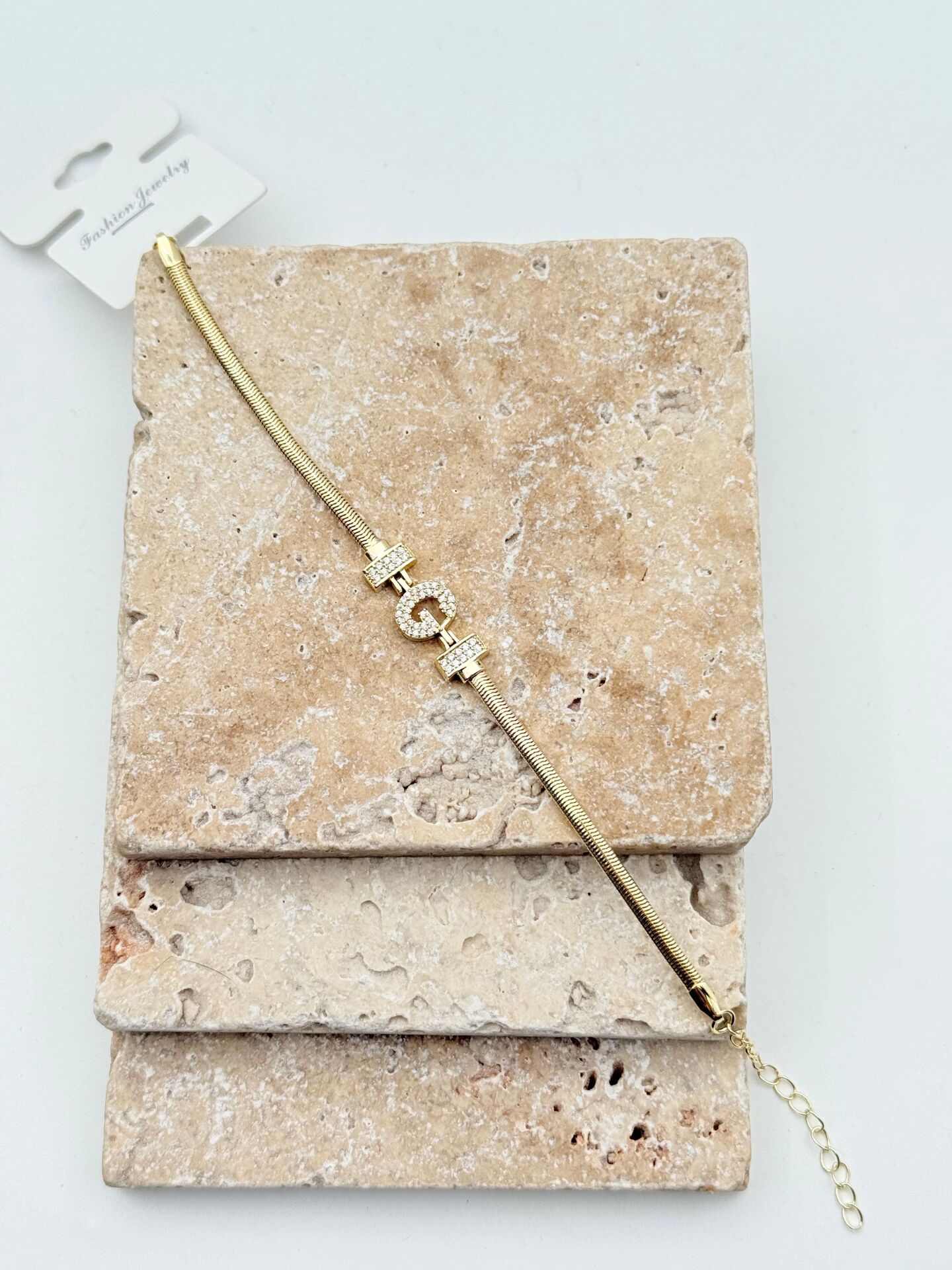 VIP Letter Bracelet // WRIST-6015