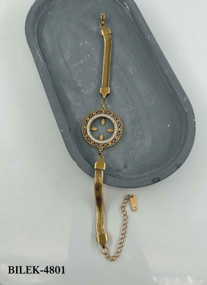 Stahl-Viertelarmband // BILEK-4801