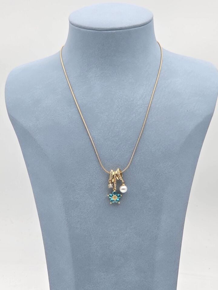 Stahlkette 45cm // HALSKETTE-5966