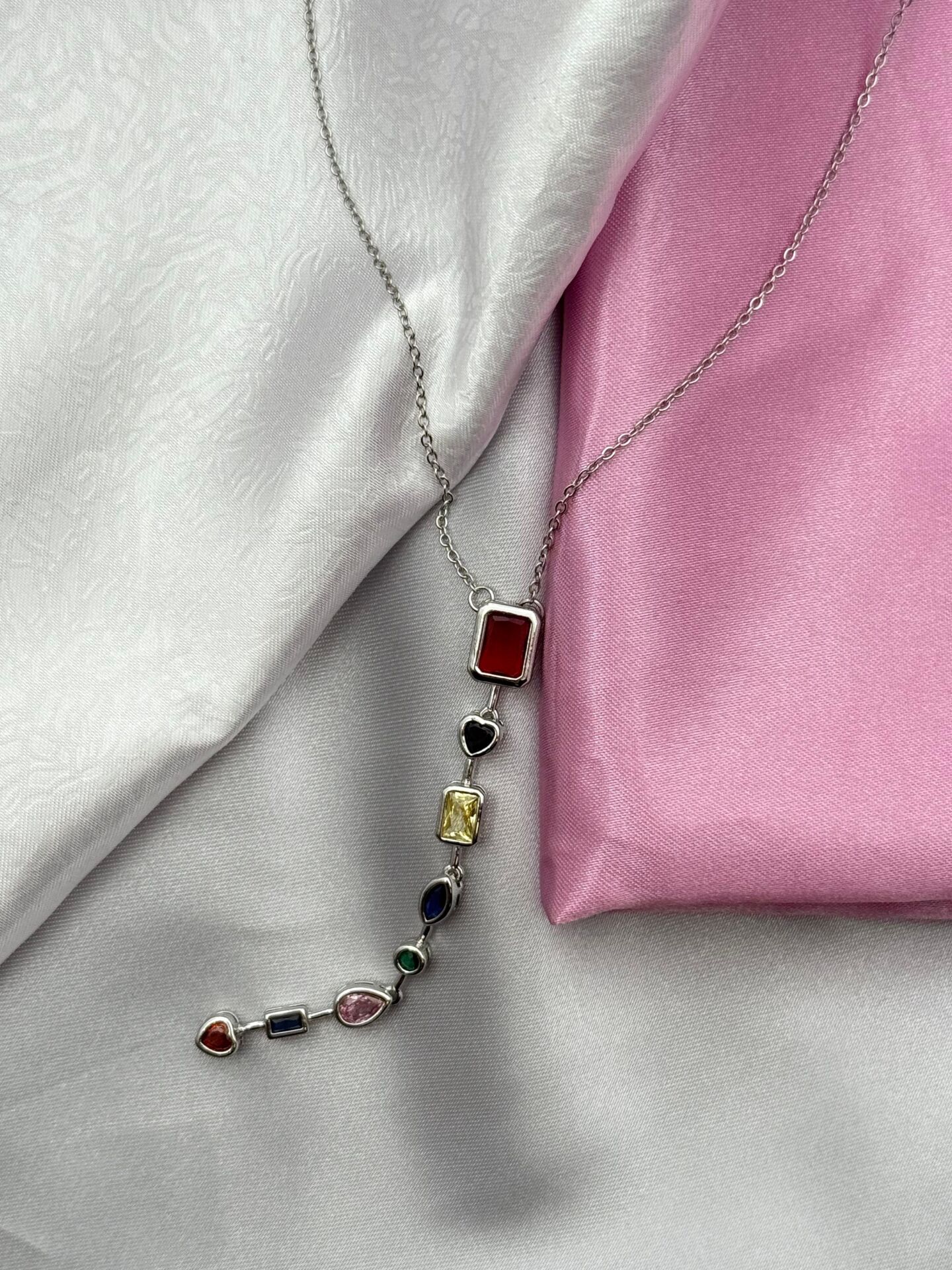 Çelik Y Model Kolye // KOLYE-5590