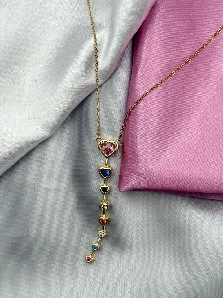 Stahl Y-Modell Halskette // NECKLACE-5591